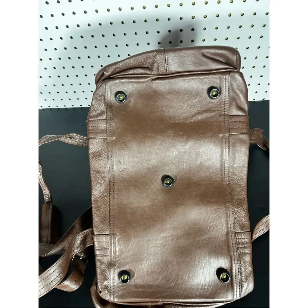 Echtes Leder vintage genuine leather duffle bag